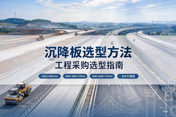 龙江沉降板选择方法