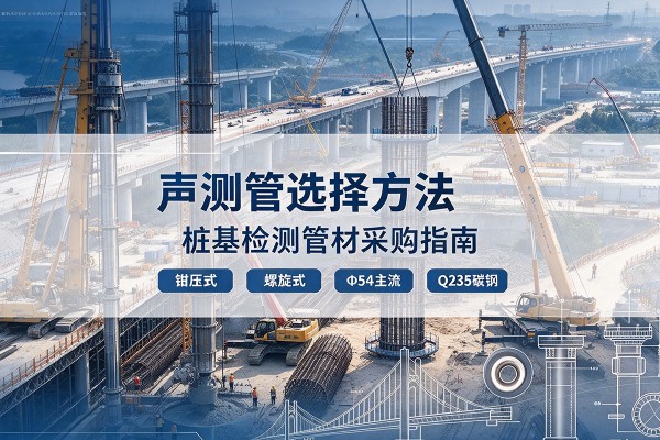 龙江声测管选型标准