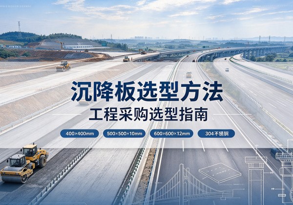 龙江沉降板选择方法