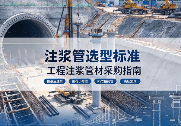 龙江注浆管选型标准